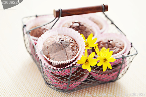 Image of brownie muffins