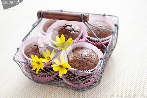 Image of brownie muffins