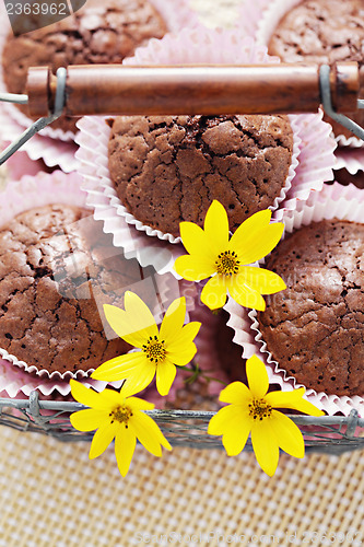 Image of brownie muffins