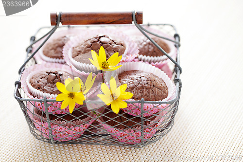 Image of brownie muffins