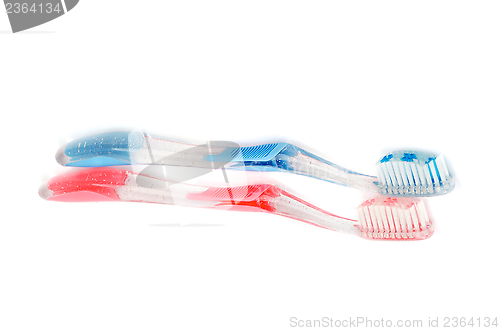 Image of Pair of Toothbrushes