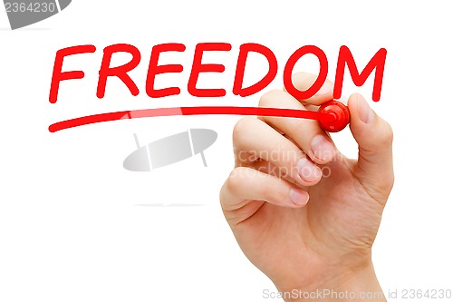 Image of Freedom Red Marker