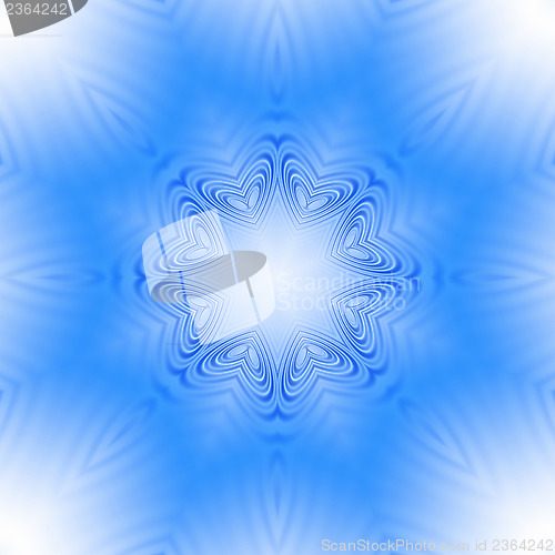 Image of Background with abstract blue pattern