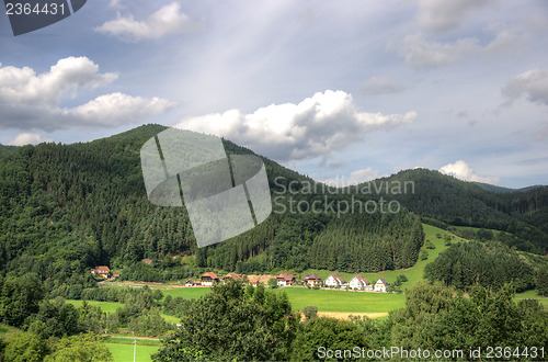 Image of Black forest landscapes in germany