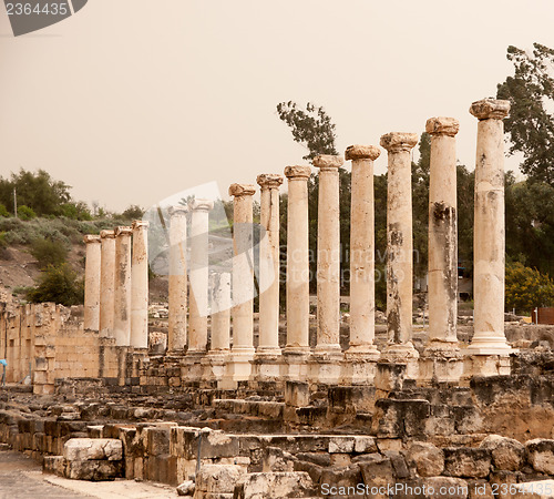 Image of Ancient ruins in Israel travel