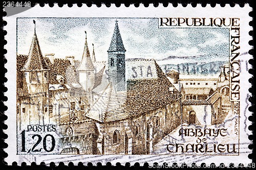 Image of Charlieu Abbey Stamp