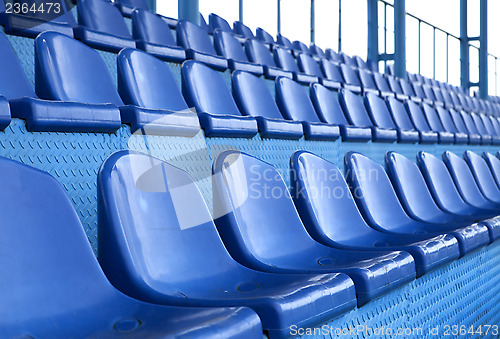 Image of seats at stadium
