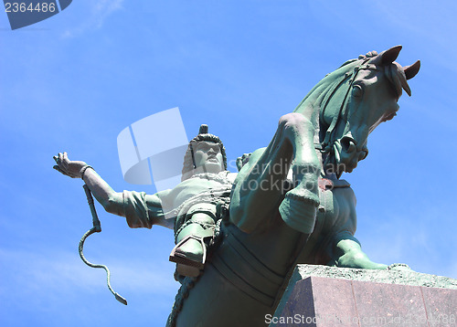 Image of salavat yulaev monument in ufa russia