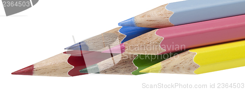 Image of multicolored pencils