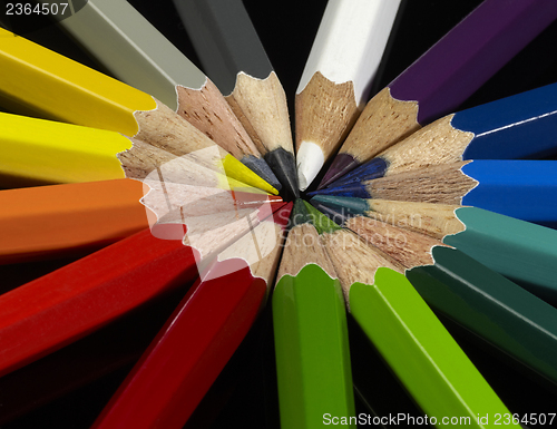 Image of colorful pencils