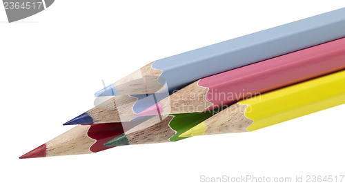 Image of multicolored pencils