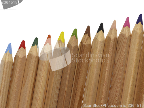 Image of pencil arrangement