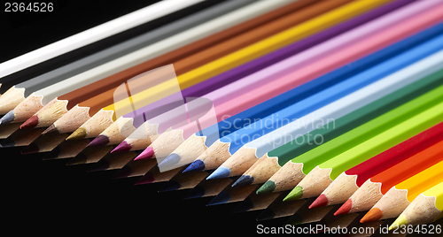 Image of colorful pencils
