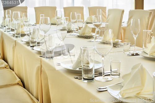 Image of Served table