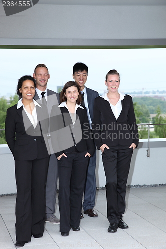 Image of Successful professional business team