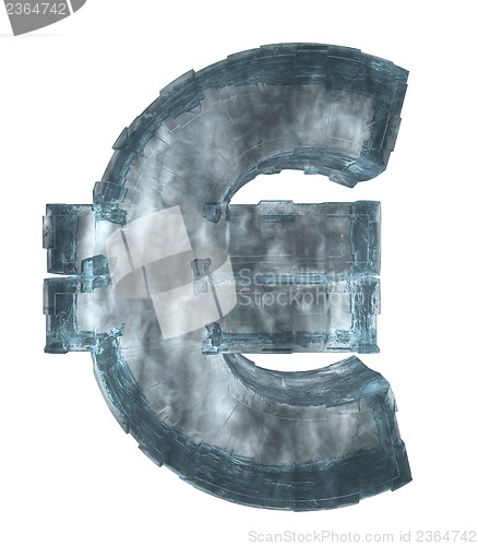 Image of frozen euro