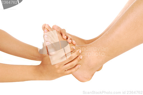 Image of hands and feet.