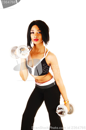 Image of Workout girl.