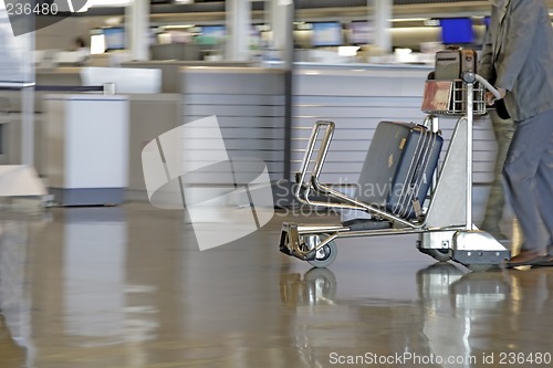 Image of Airport cart