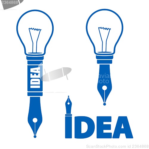 Image of idea symbols