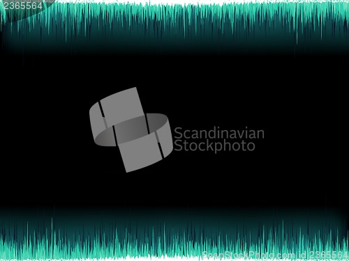Image of Blue sound wave on white background. + EPS8
