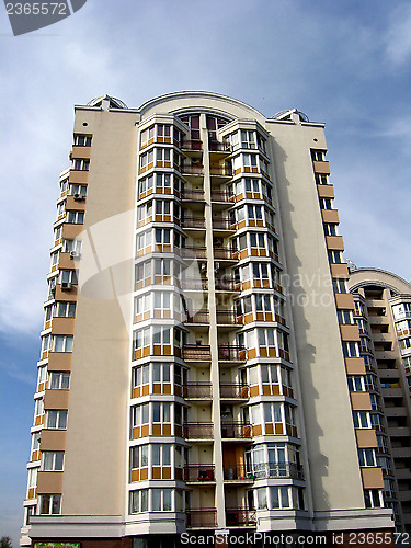 Image of multistorey modern house