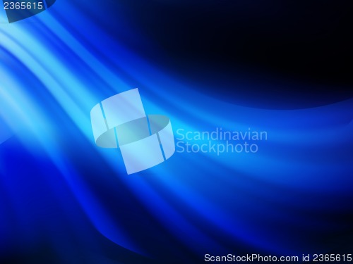 Image of Blue smooth twist light lines background. EPS 10