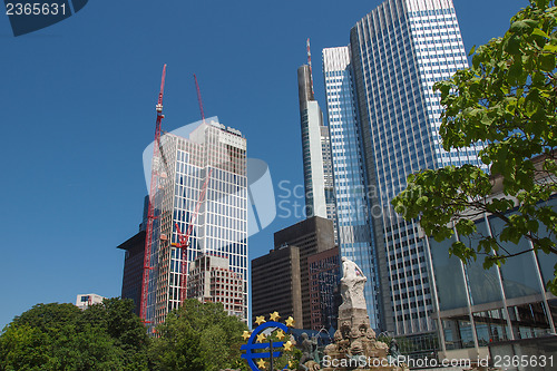 Image of European Central Bank in Frankfurt