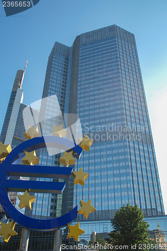 Image of European Central Bank in Frankfurt