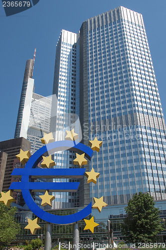 Image of European Central Bank in Frankfurt