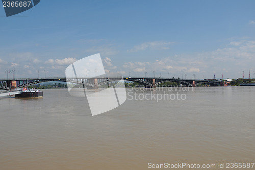 Image of Rhine river in Mainz