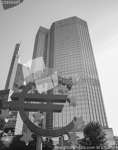 Image of European Central Bank in Frankfurt