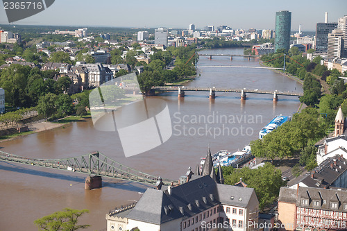 Image of Aerial view of Frankfurt