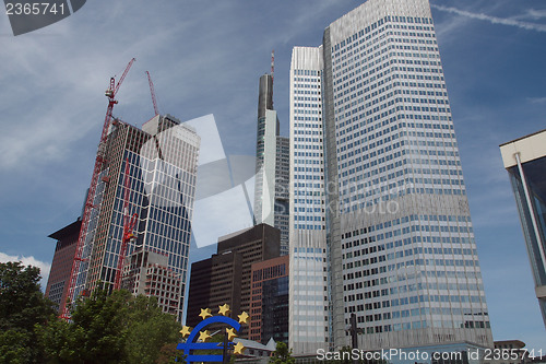 Image of European Central Bank in Frankfurt