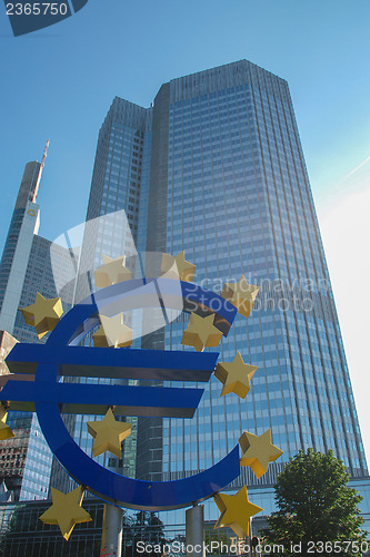 Image of European Central Bank in Frankfurt