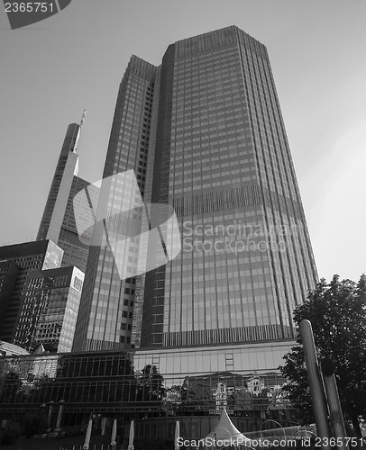 Image of European Central Bank in Frankfurt