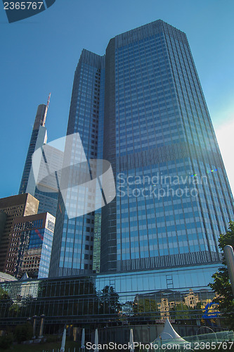 Image of European Central Bank in Frankfurt