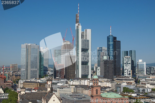 Image of Aerial view of Frankfurt