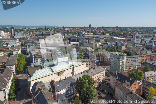 Image of Aerial view of Frankfurt