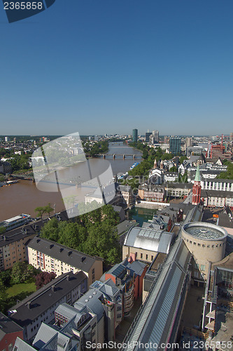 Image of Aerial view of Frankfurt