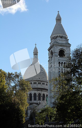 Image of Basilique of Sacre Coeur, Montmartre, Paris