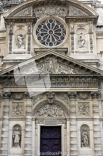Image of Portal of the Church Saint Etienne du Mont, Paris