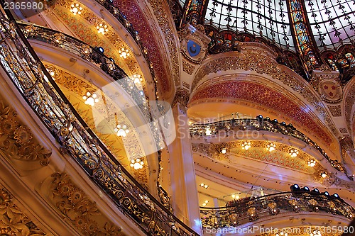 Image of Galleries Lafayette, Paris