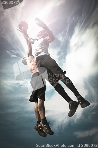 Image of Two Basketball Player