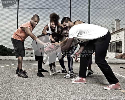 Image of Street basket team