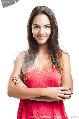 Image of Beautiful young woman