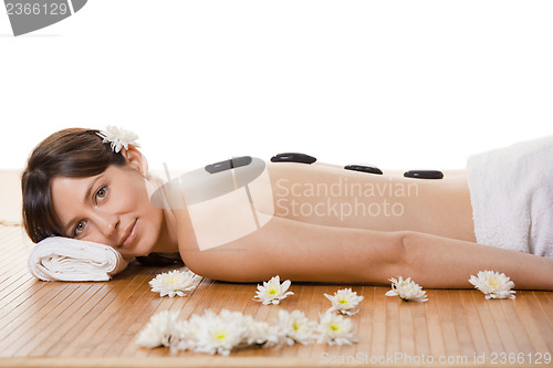 Image of Girl on a Spa