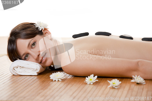 Image of Girl on a Spa