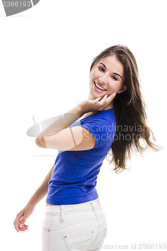 Image of Beautiful young woman