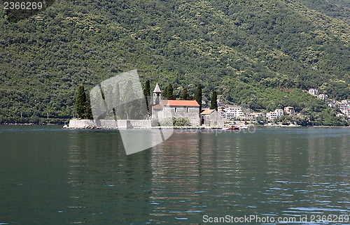 Image of Church of St George, Perast, Bay of Kotor, Montenegro